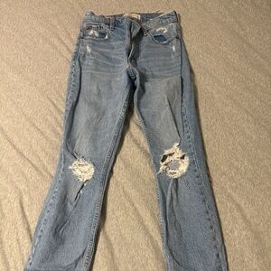 Abercrombie & Fitch Women's Jeans 26 2R The Mom High Rise